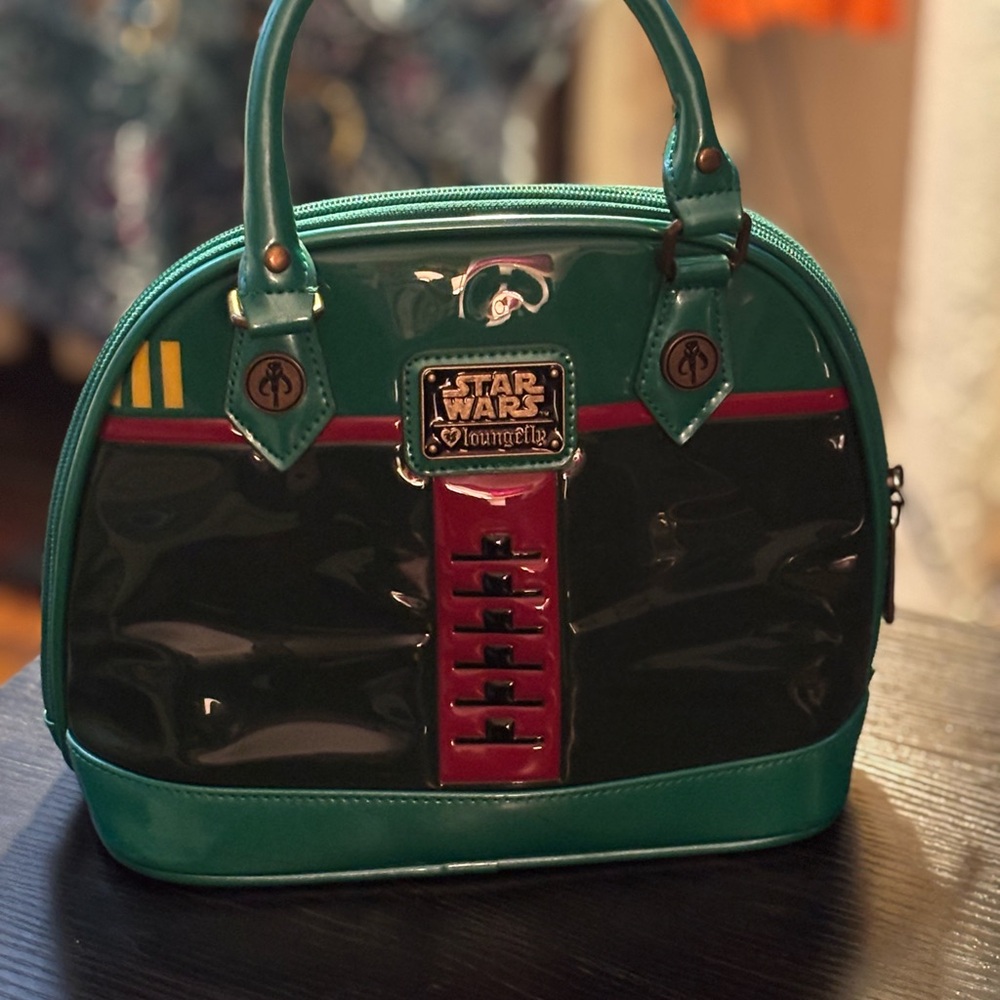 Loungefly Star Wars Boba Fett Handbag Satchel Purse